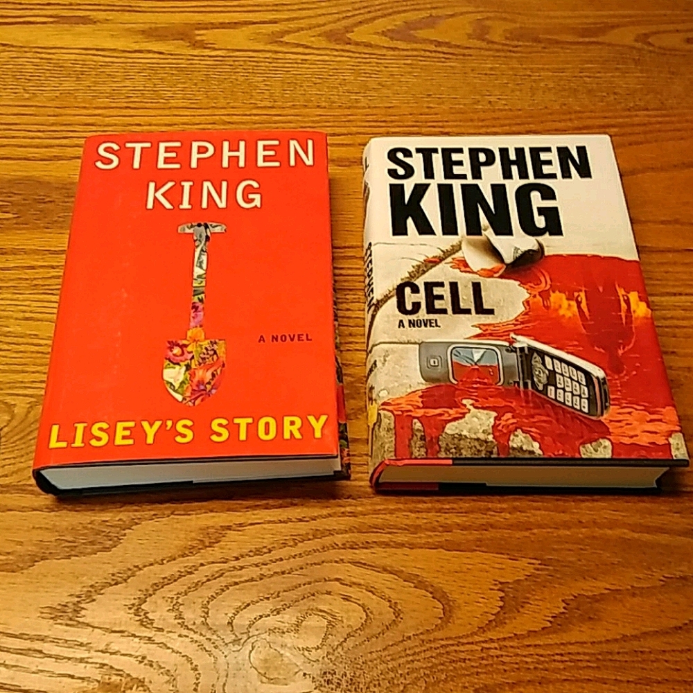 Stephen King Novels Cell & Lisey's Story HB/DJ